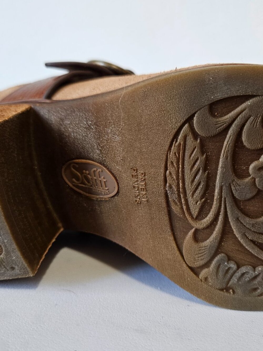 Sofft Corey Belted Clog Mules - Picture 8 of 10